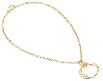 Srebrny pozłacany naszyjnik Nomination My Rebel Art – okrągła zawieszka z cyrkoniami (2).jpg